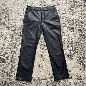 Zara leather pants